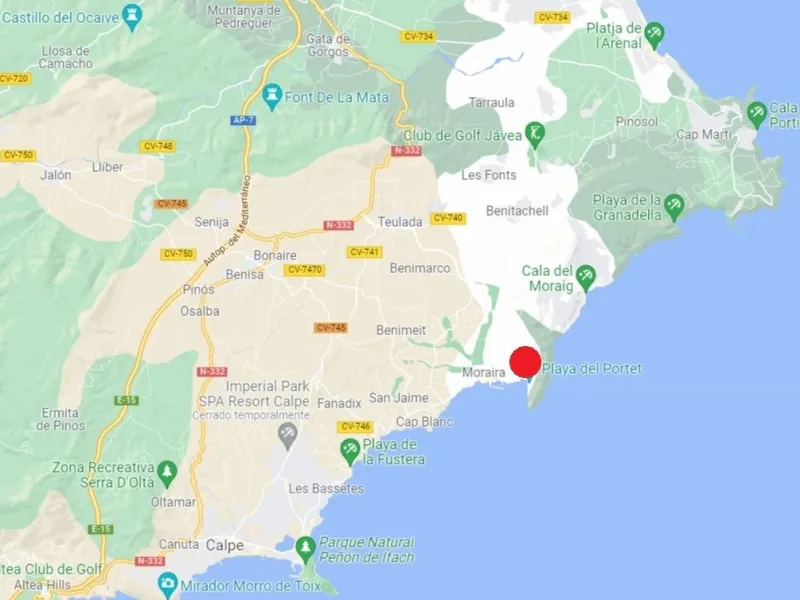 Villas pareadas exclusivas en El Portet de Moraira