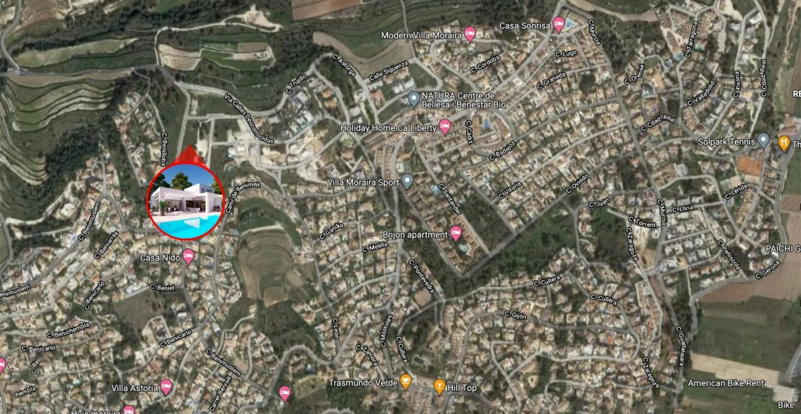 Villa exclusiva en El Tesoro de Moraira