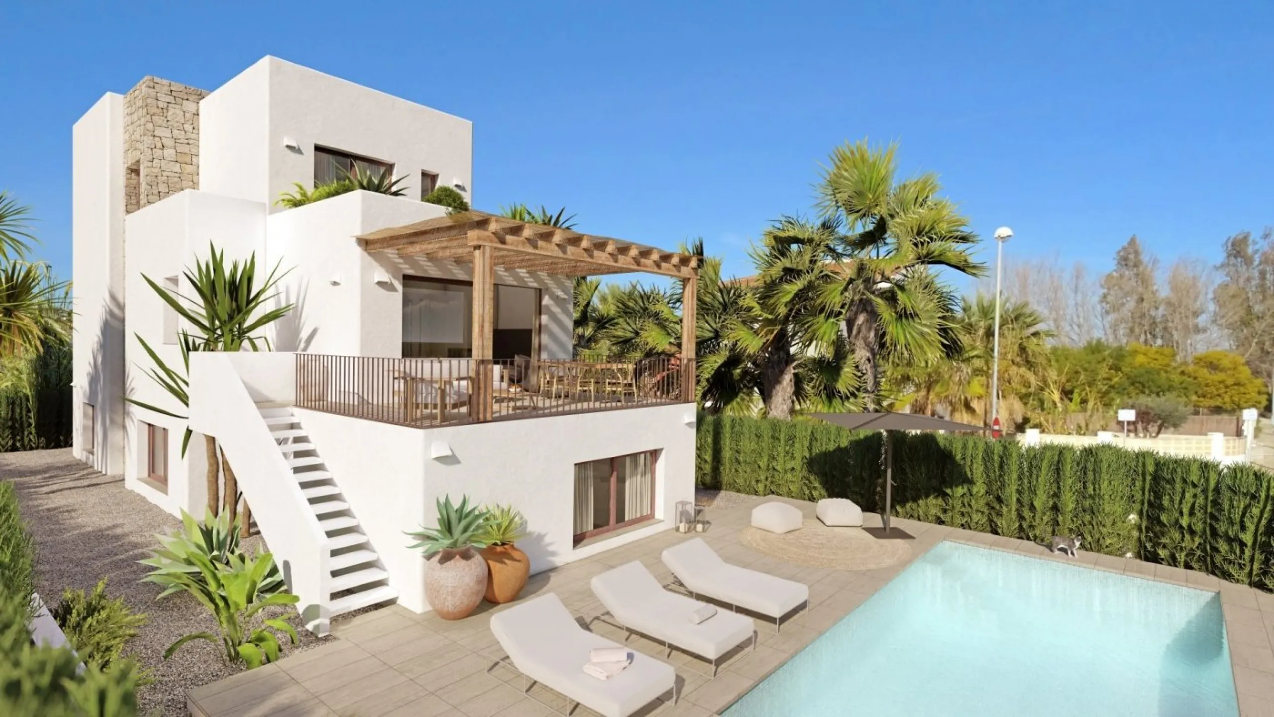 Villa exclusiva en primera línea de la Playa de Rabdells de Oliva