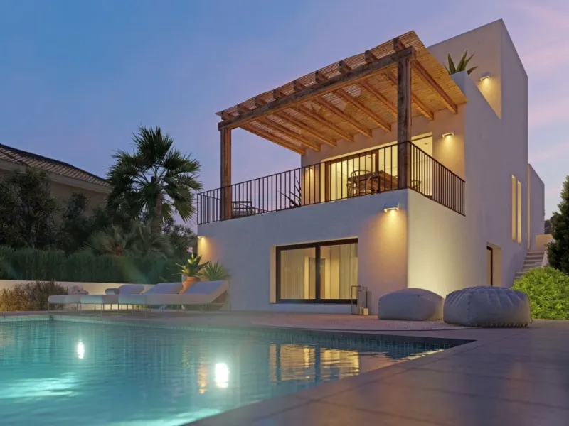 Villa exclusiva en primera línea de la Playa de Rabdells de Oliva