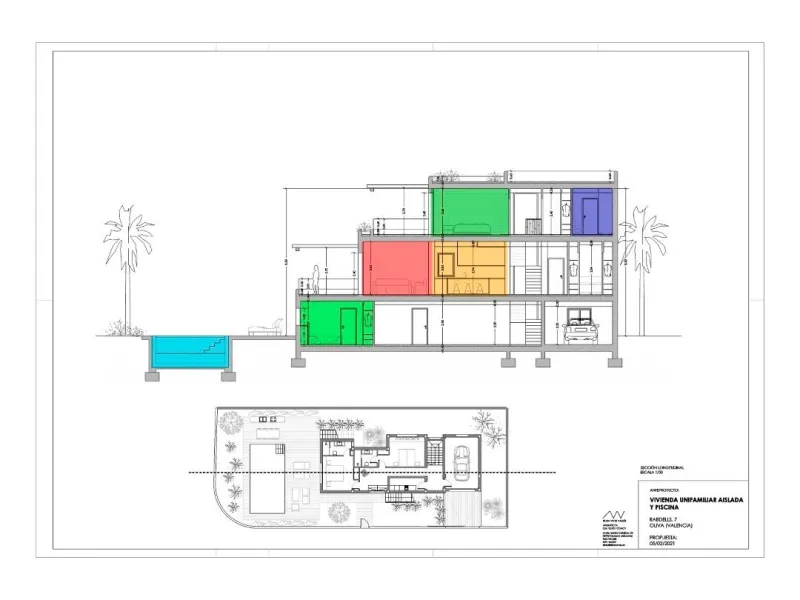 Villa exclusiva en primera línea de la Playa de Rabdells de Oliva