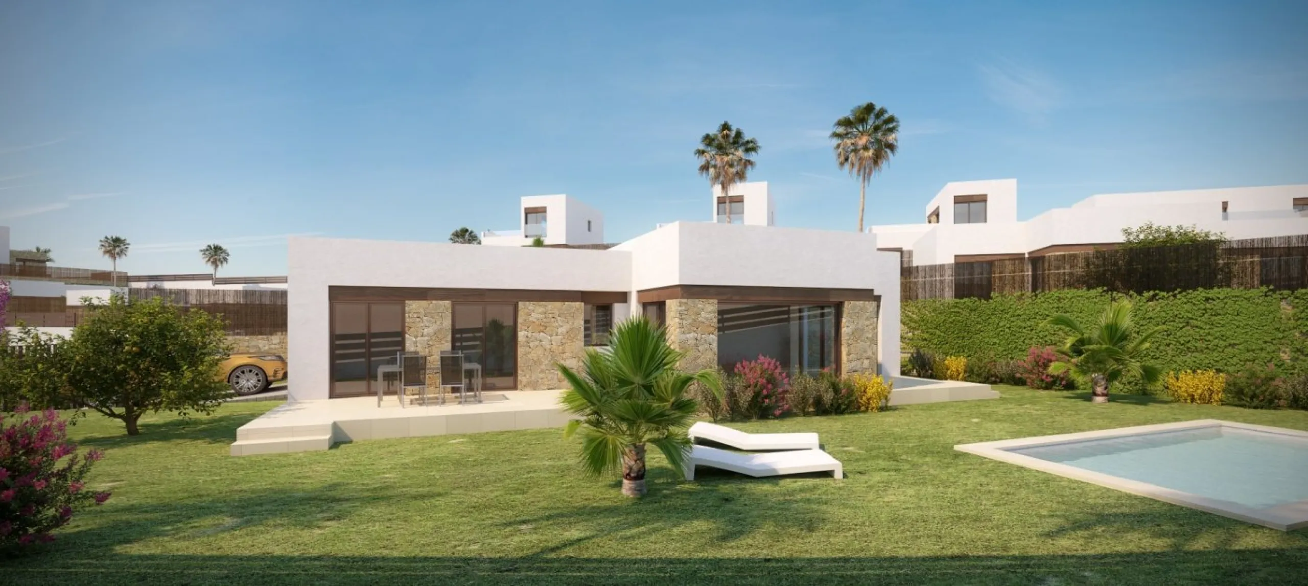 Villas con piscina privada en Balcón de Finestrat, Benidorm