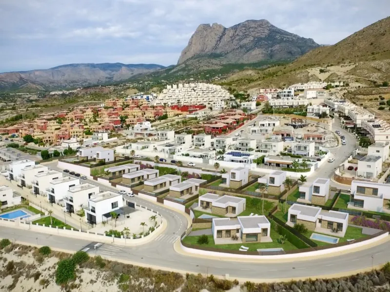 Villas con piscina privada en Balcón de Finestrat, Benidorm