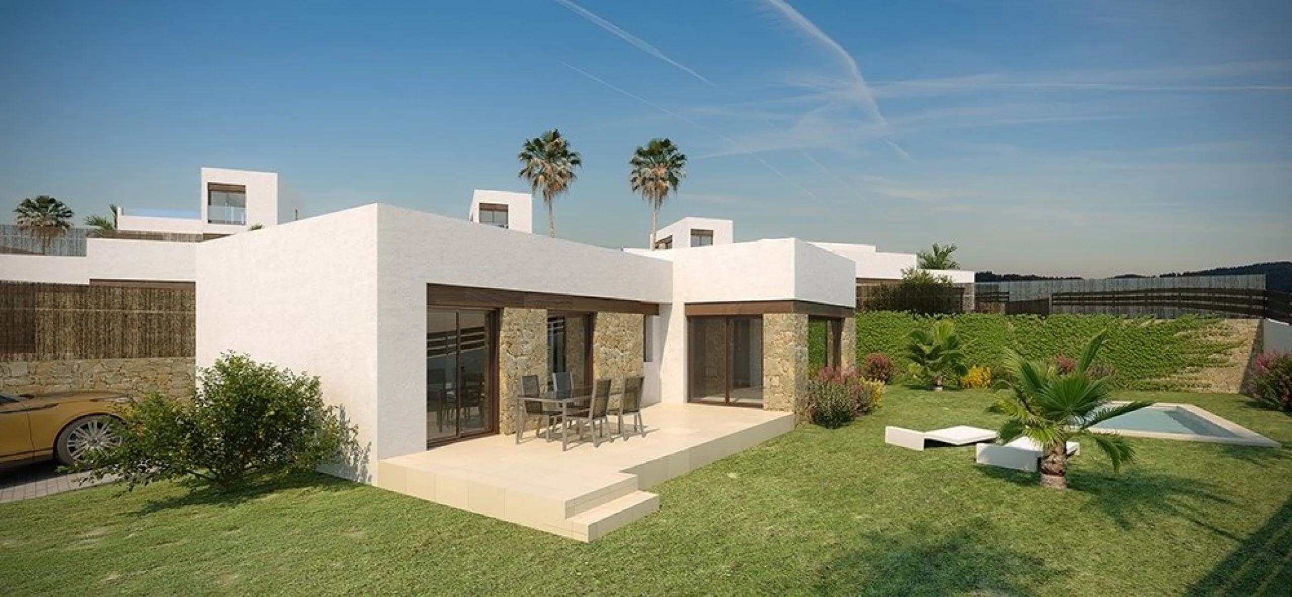 Villas con piscina privada en Balcón de Finestrat, Benidorm