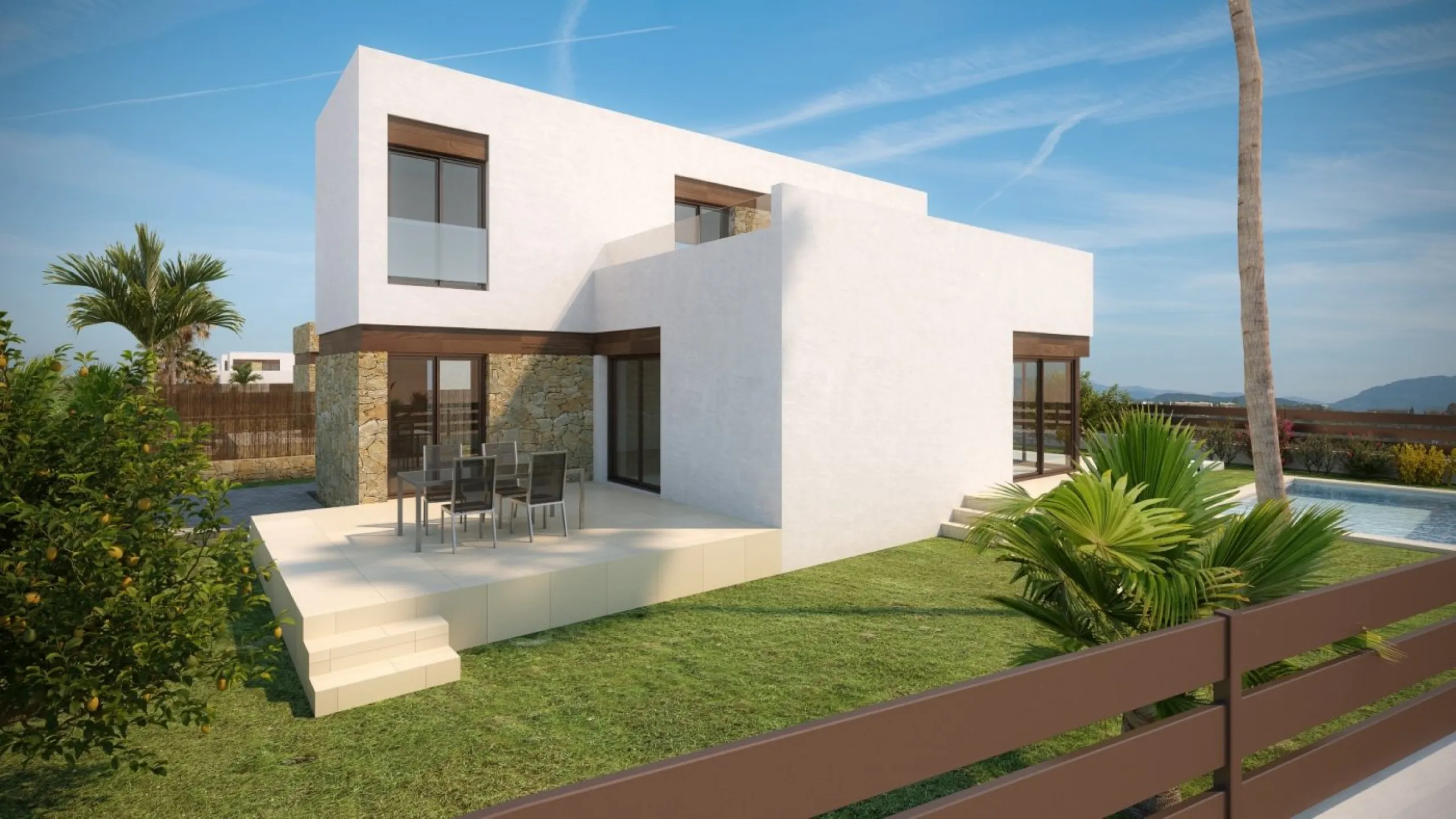 Villas con piscina privada en Balcón de Finestrat, Benidorm