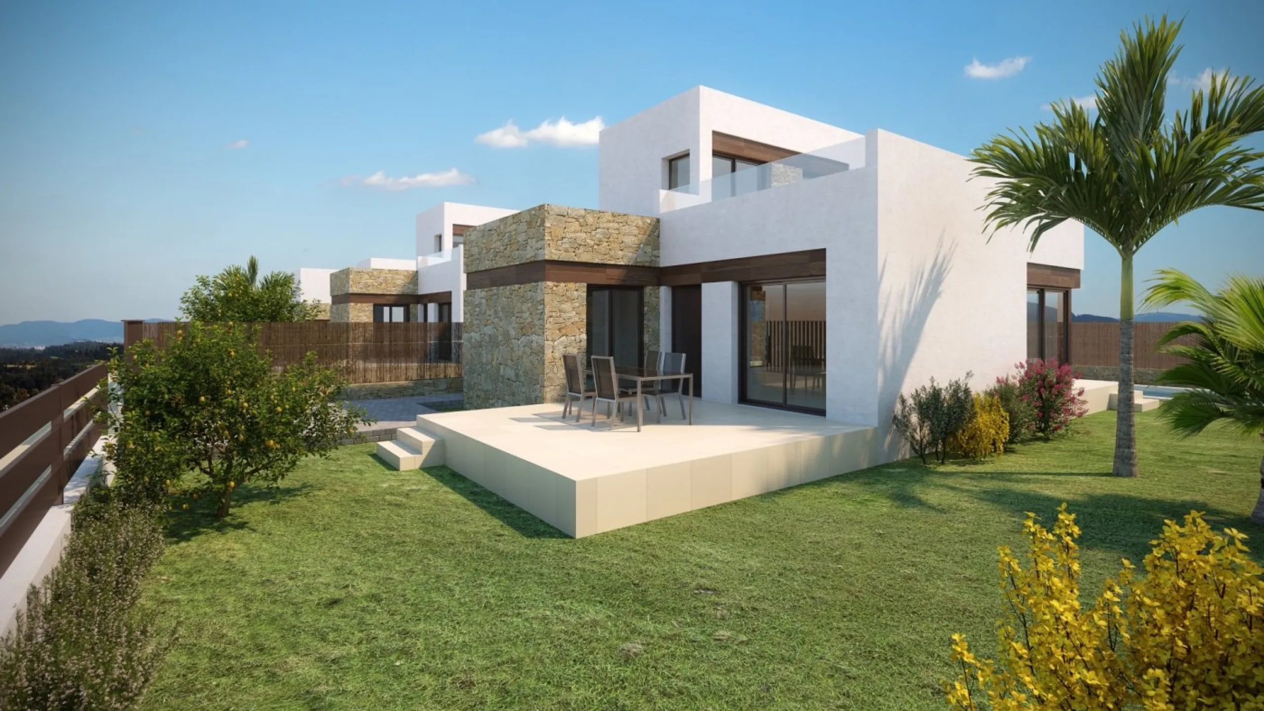Villas con piscina privada en Balcón de Finestrat, Benidorm