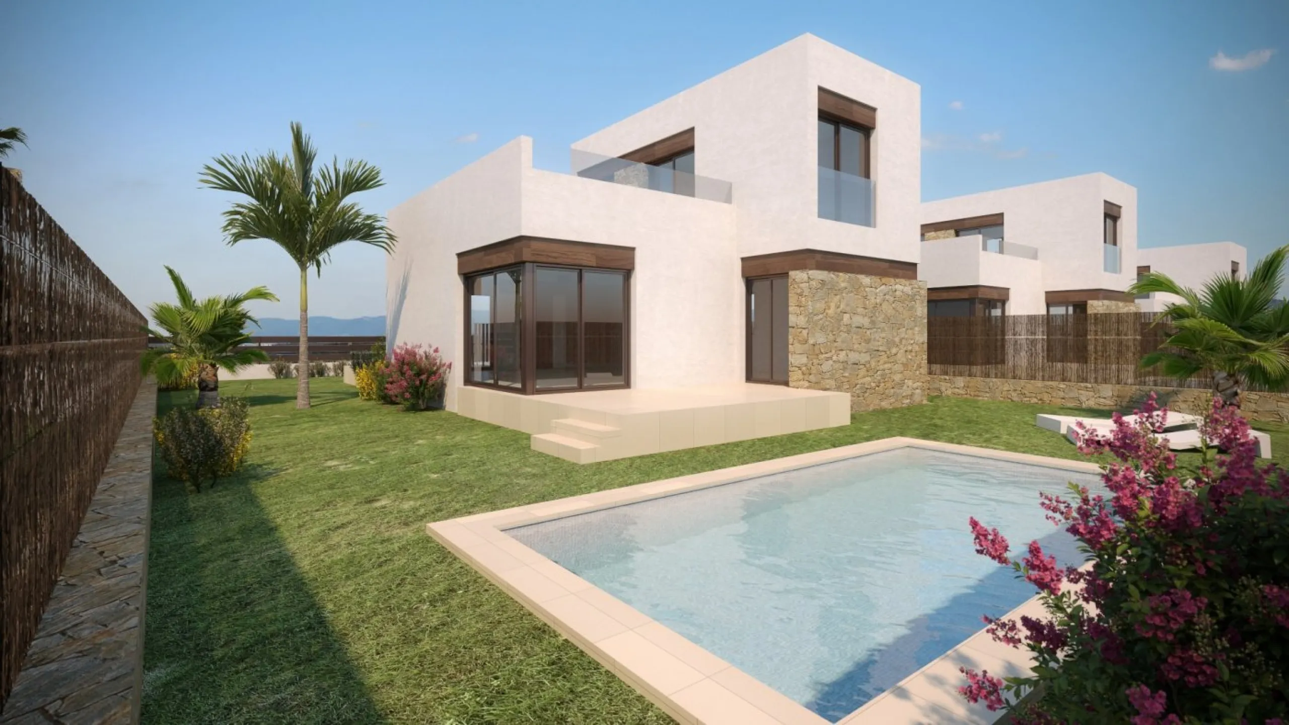 Villas con piscina privada en Balcón de Finestrat, Benidorm