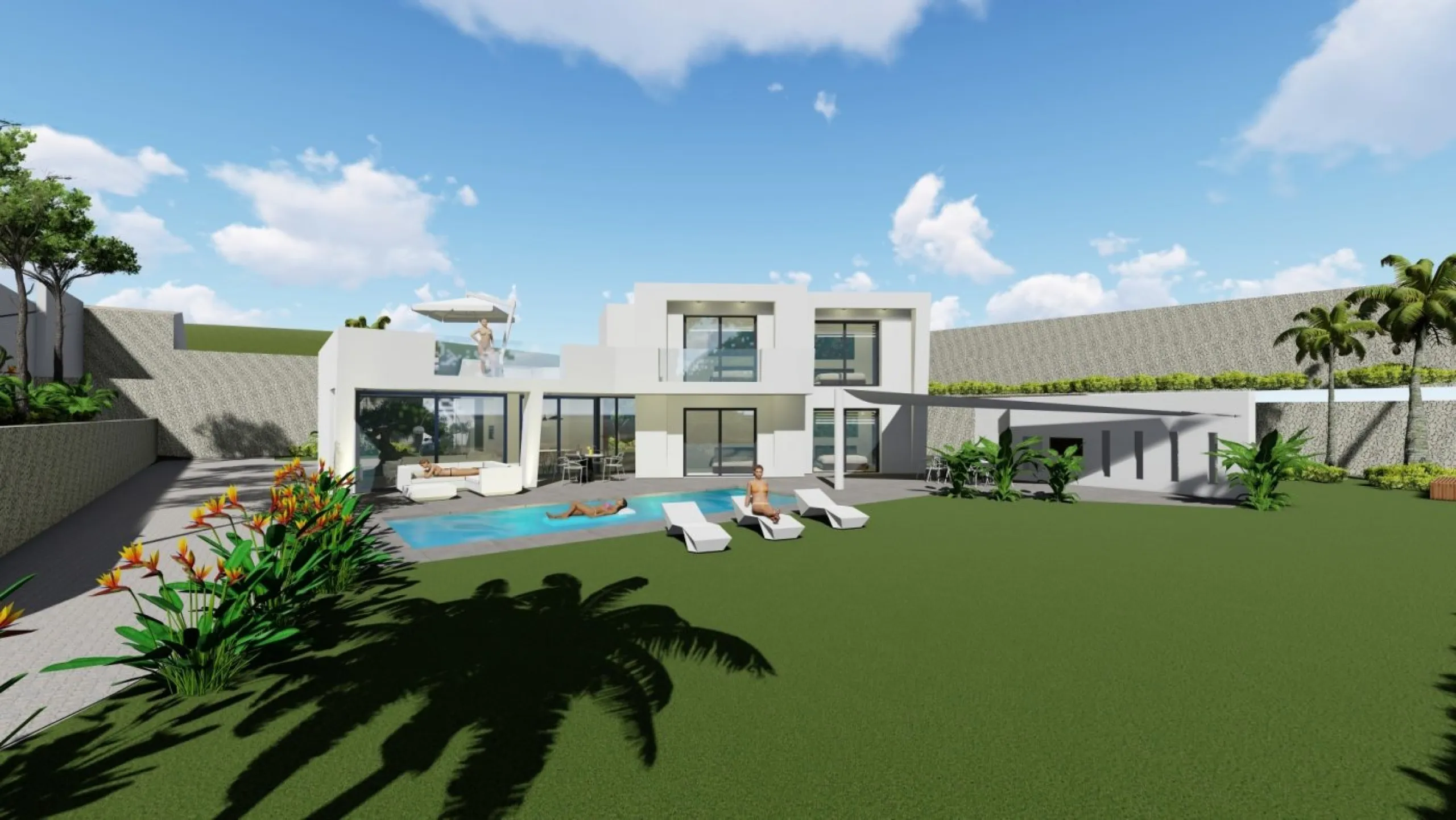 Villa de Lujo en Maryvilla con vistas al mar