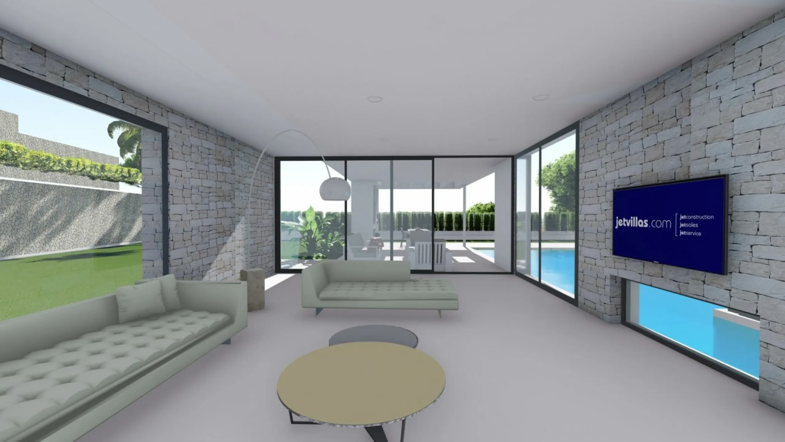 Villa de diseño en Maryvilla con vistas al mar