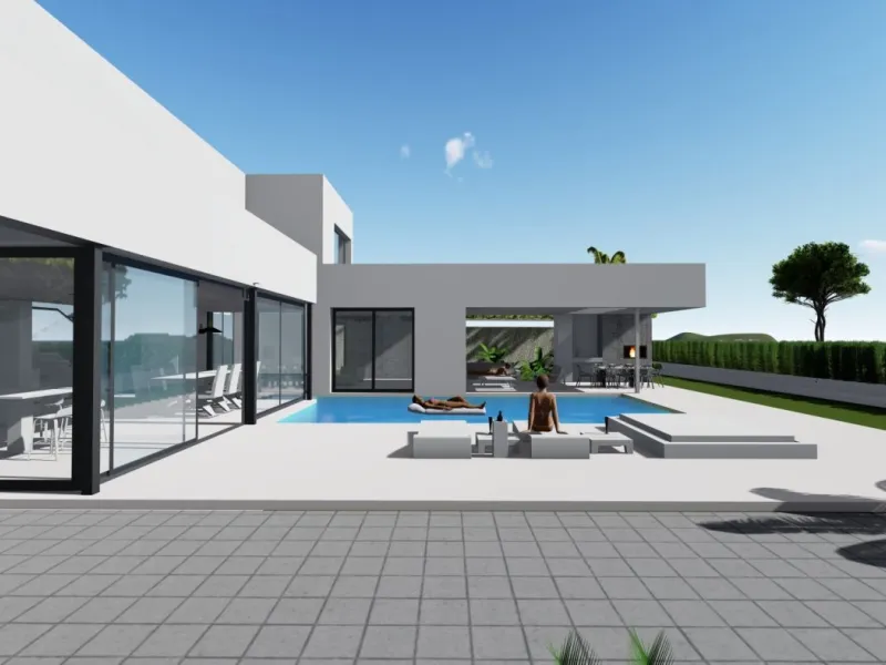 Villa de diseño en Maryvilla con vistas al mar