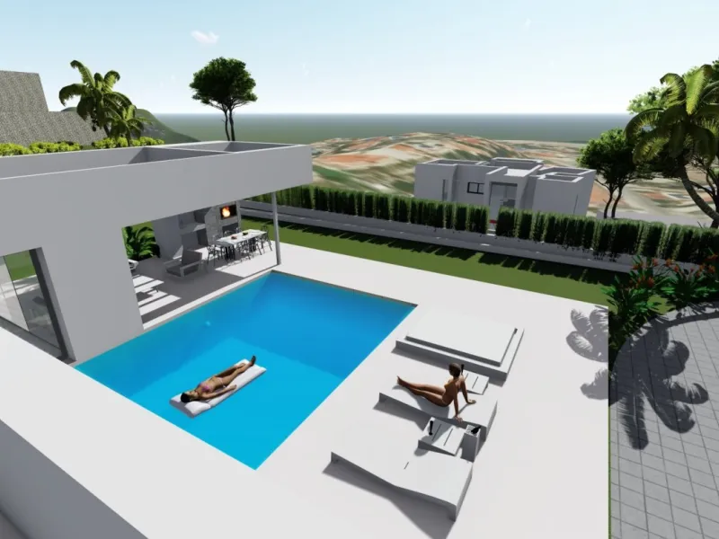 Villa de diseño en Maryvilla con vistas al mar