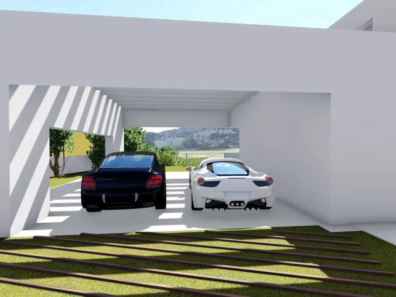 Villa de diseño minimalista en zona Canuta Alta de Calpe