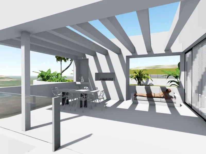 Villa de diseño minimalista en zona Canuta Alta de Calpe