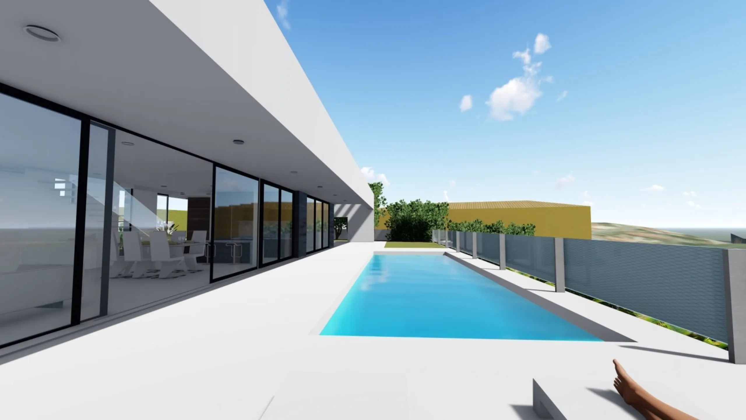 Villa de diseño minimalista en zona Canuta Alta de Calpe