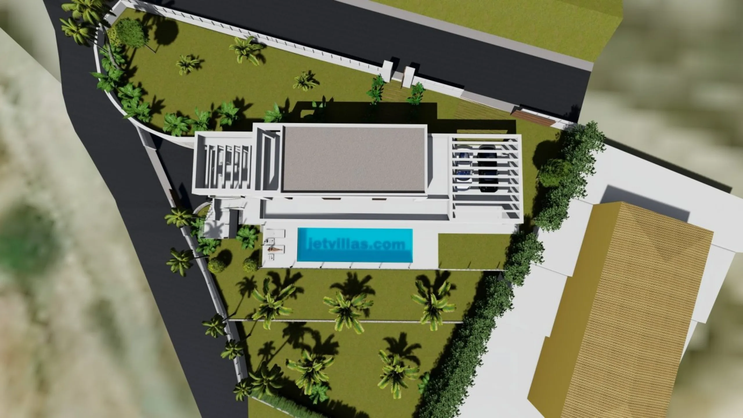 Villa de diseño minimalista en zona Canuta Alta de Calpe