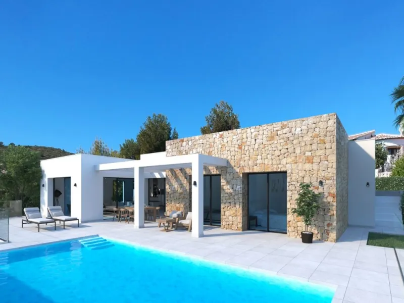 Villa de diseño en Urbanización Solana II a solo 10 km de Denia