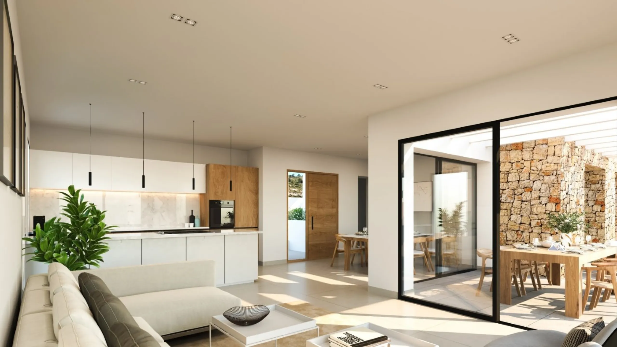 Villa de diseño en Urbanización Solana II a solo 10 km de Denia
