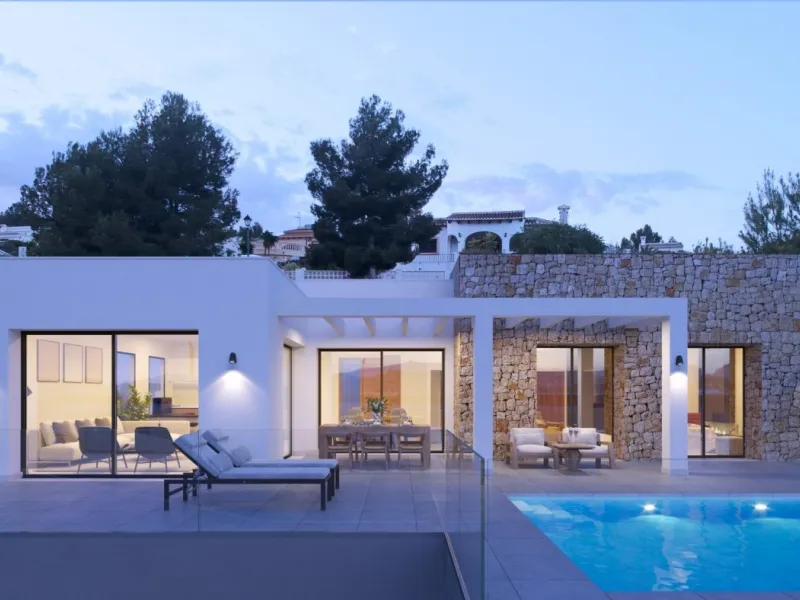 Villa de diseño en Urbanización Solana II a solo 10 km de Denia
