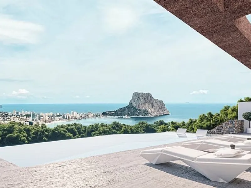 Villa project in Calpe with sea views – Keys in 2026.