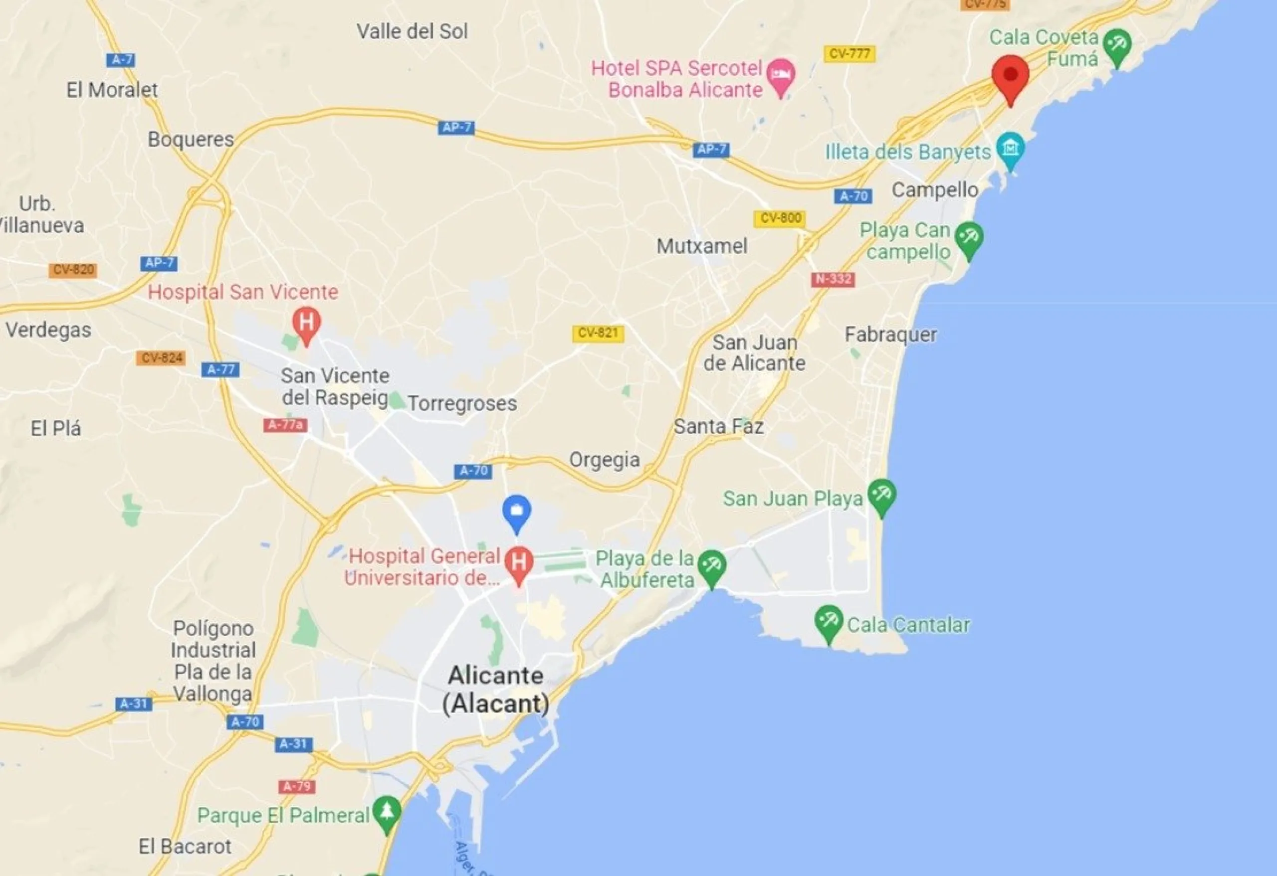 Villa de exclusivo diseño en zona Playa Amerador de El Campello
