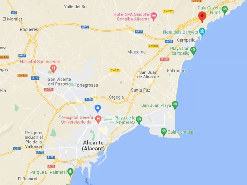 Villa de exclusivo diseño en zona Playa Amerador de El Campello