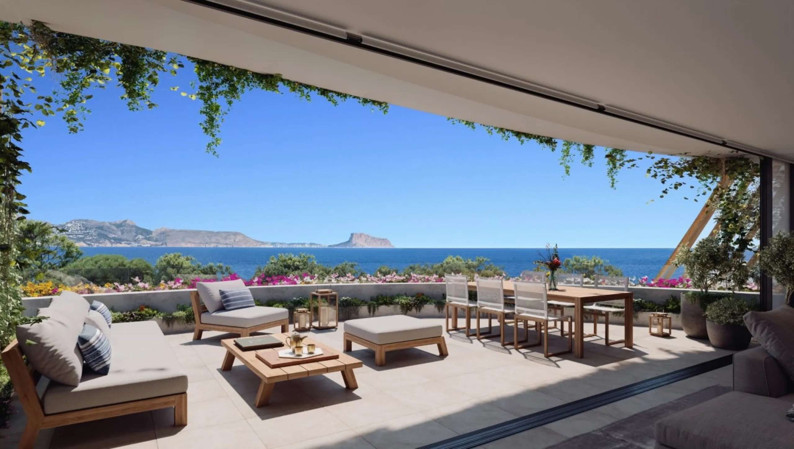 Exclusivos apartamentos de nueva construcción con 1 dormitorio en el Albir