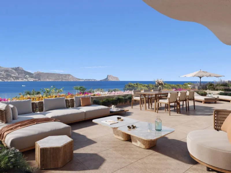 Exclusivos apartamentos de nueva construcción con 2 dormitorios en el Albir