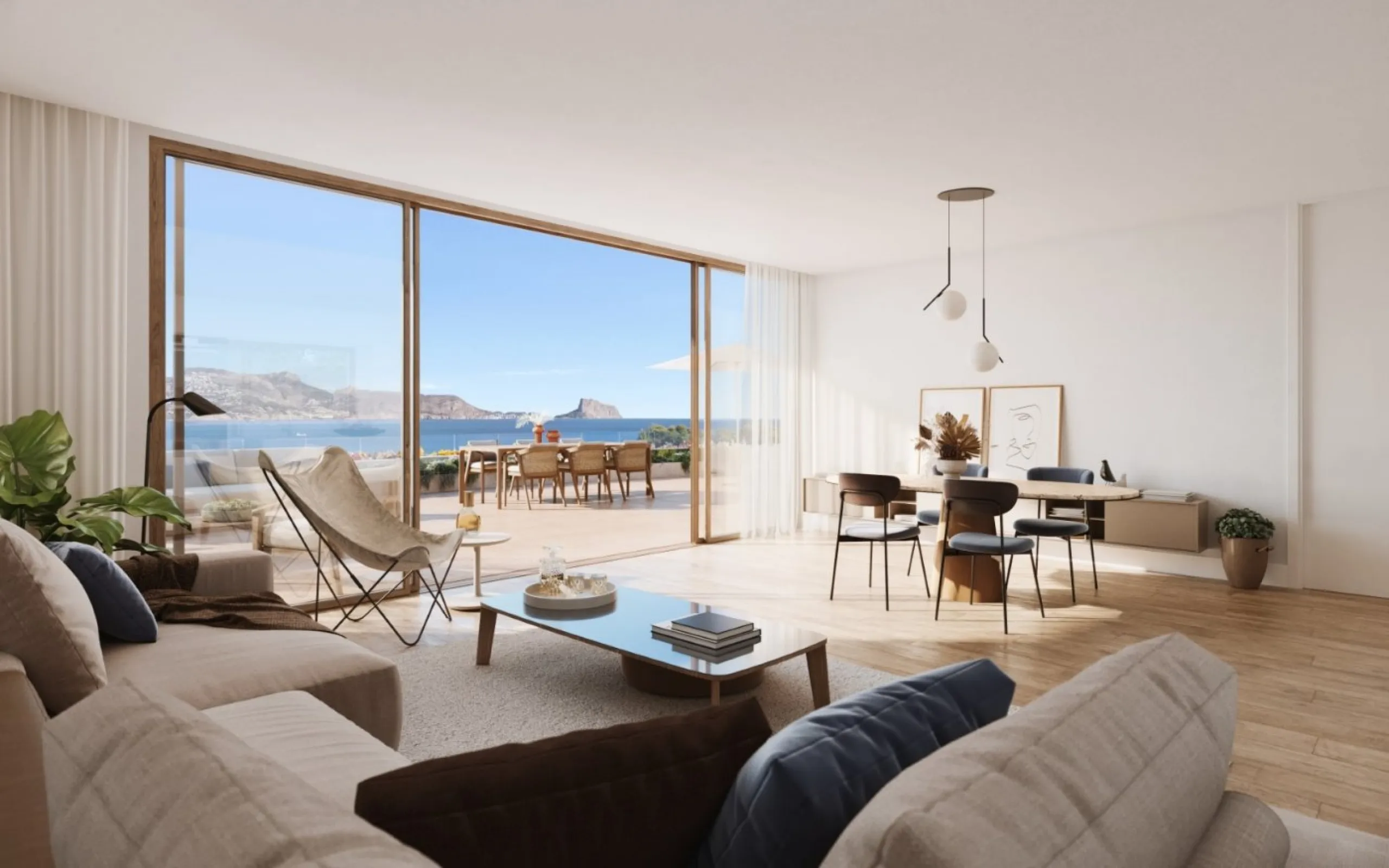 Exclusivos apartamentos de nueva construcción con 2 dormitorios en el Albir