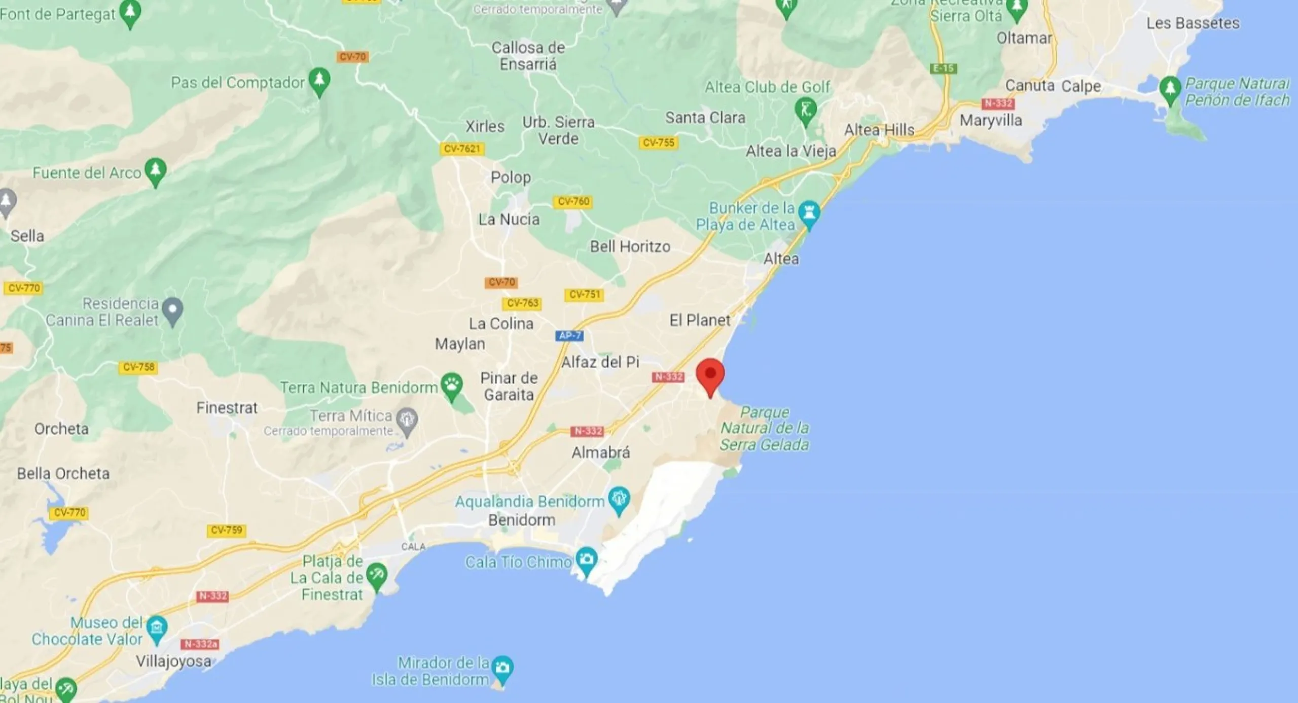Exclusivos apartamentos de nueva construcción con 2 dormitorios en el Albir