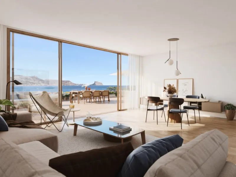Exclusivos apartamentos de nueva construcción con 3 dormitorios en el Albir