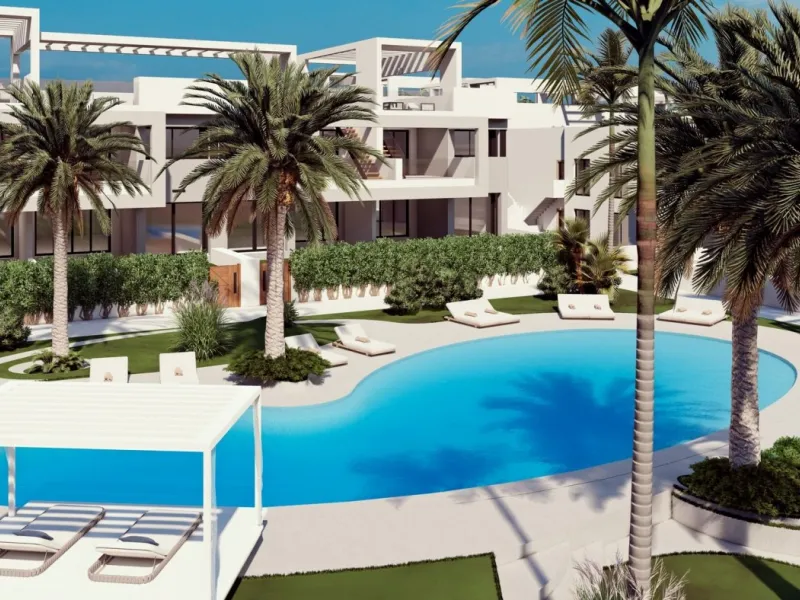 RESIDENCIAL DE OBRA NUEVA CONSTRUCCIÓN DE APARTAMENTOS BUNGALOW EN LOS BALCONES