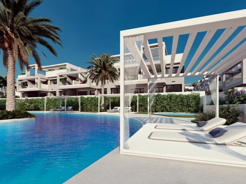 RESIDENCIAL DE OBRA NUEVA CONSTRUCCIÓN DE APARTAMENTOS BUNGALOW EN LOS BALCONES