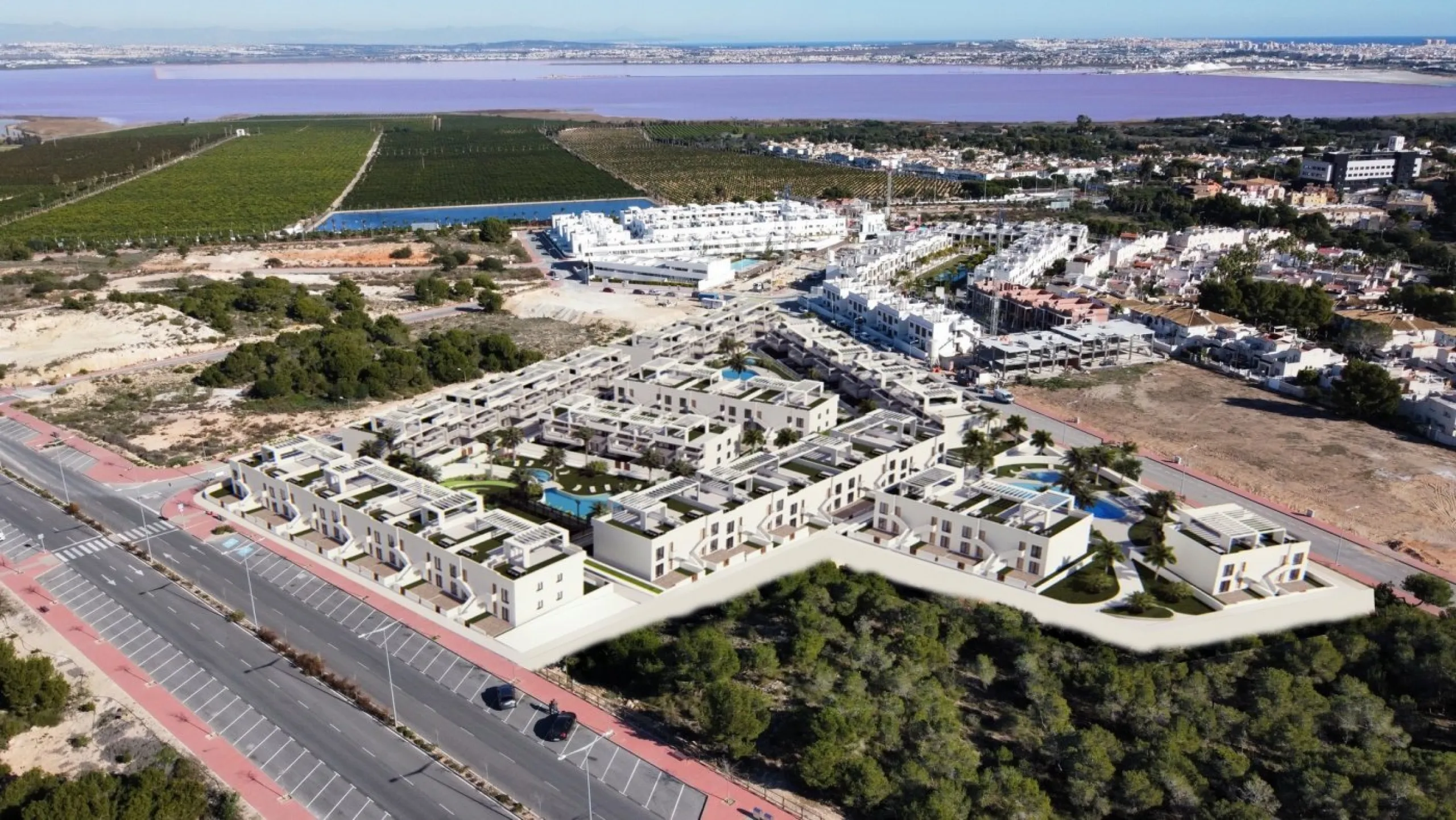 RESIDENCIAL DE OBRA NUEVA CONSTRUCCIÓN DE APARTAMENTOS BUNGALOW EN LOS BALCONES