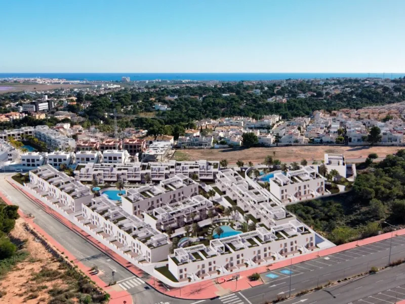 RESIDENCIAL DE OBRA NUEVA CONSTRUCCIÓN DE APARTAMENTOS BUNGALOW EN LOS BALCONES