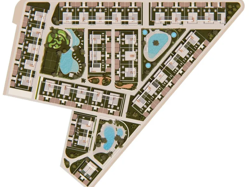 RESIDENCIAL DE OBRA NUEVA CONSTRUCCIÓN DE APARTAMENTOS BUNGALOW EN LOS BALCONES