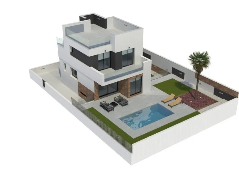 VILLAS DE OBRA NUEVA EN LA NUCIA