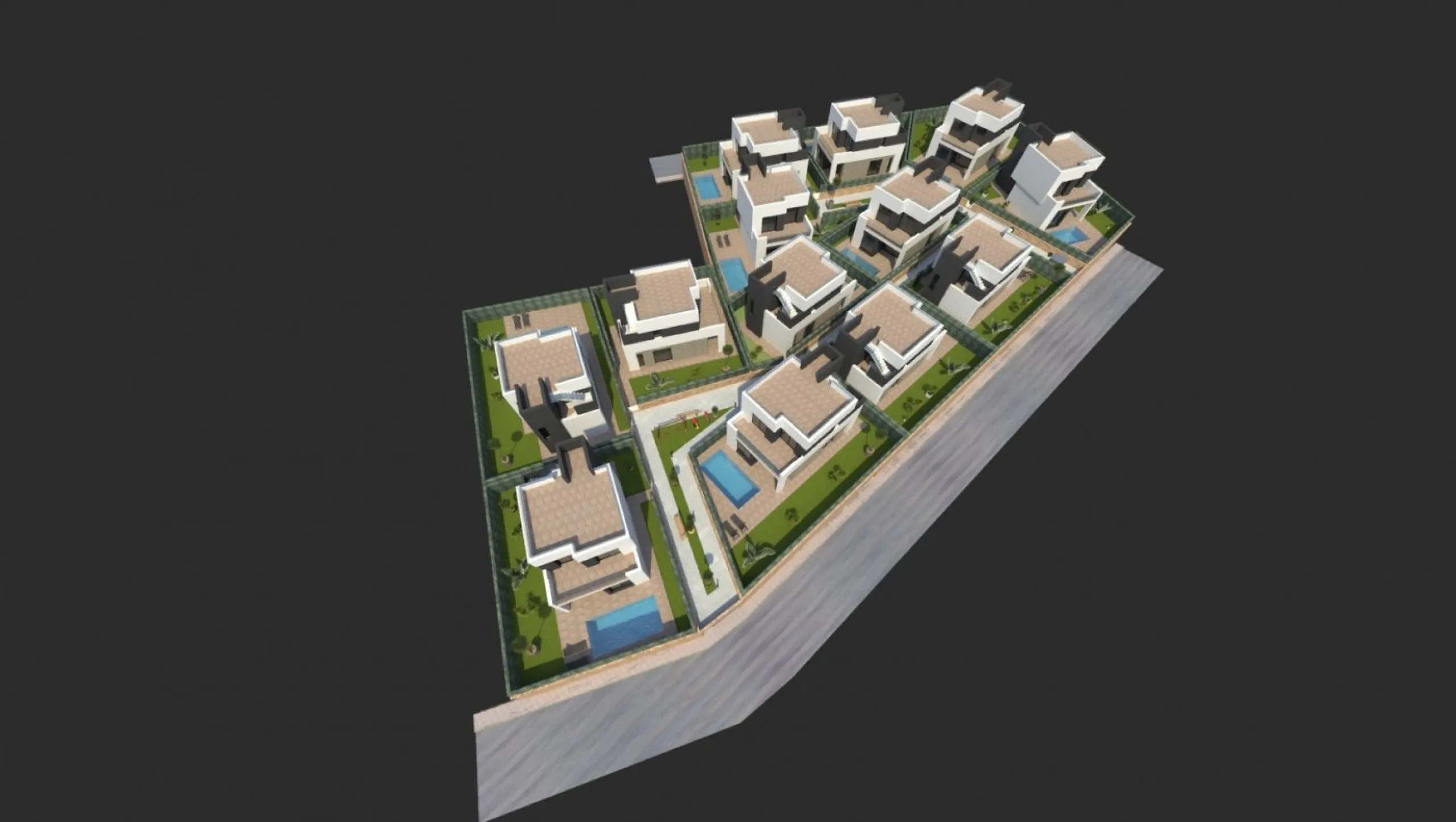 VILLAS DE OBRA NUEVA EN LA NUCIA