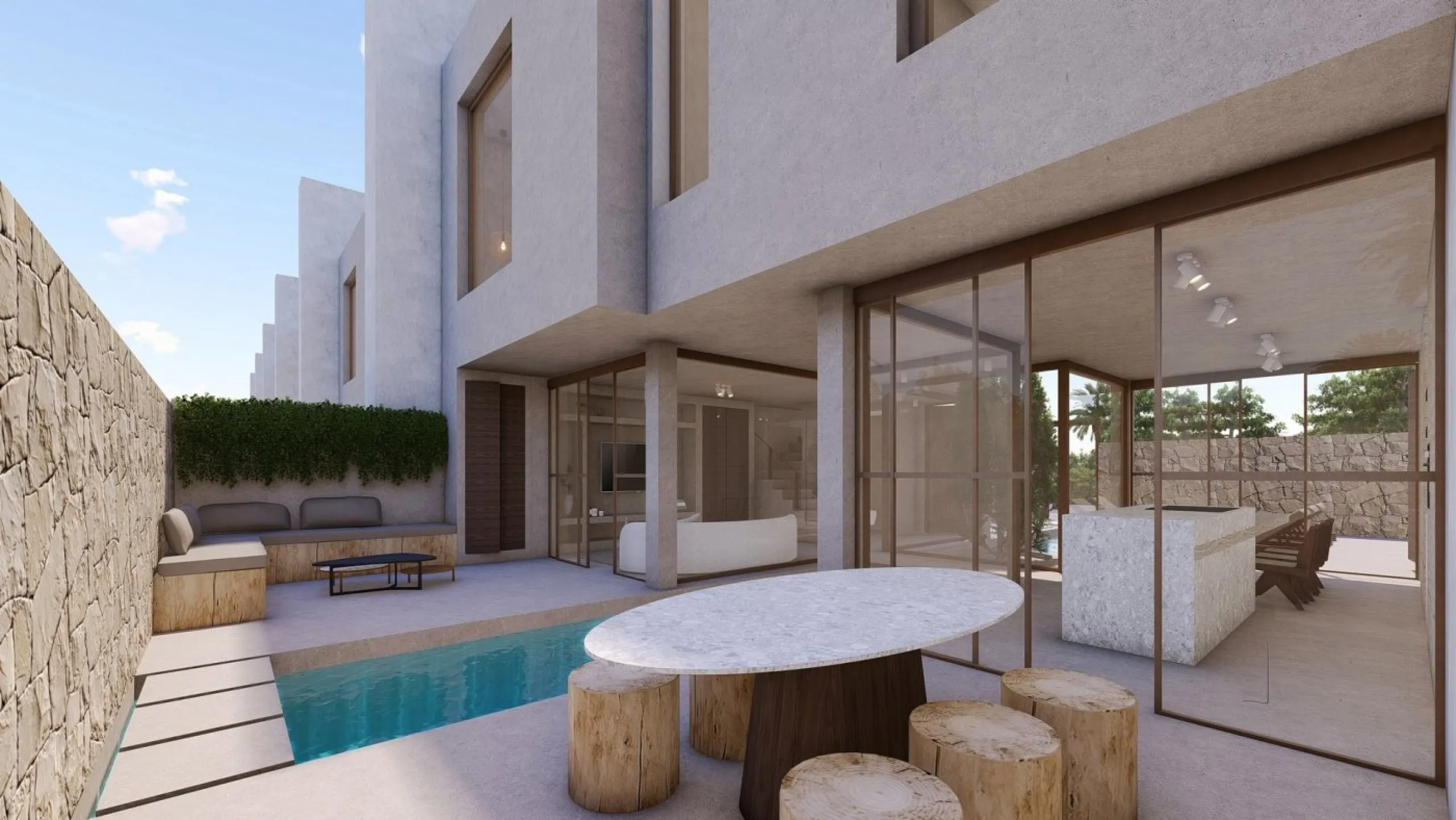 PAREADOS DE OBRA NUEVA EN FORMENTERA DEL SEGURA