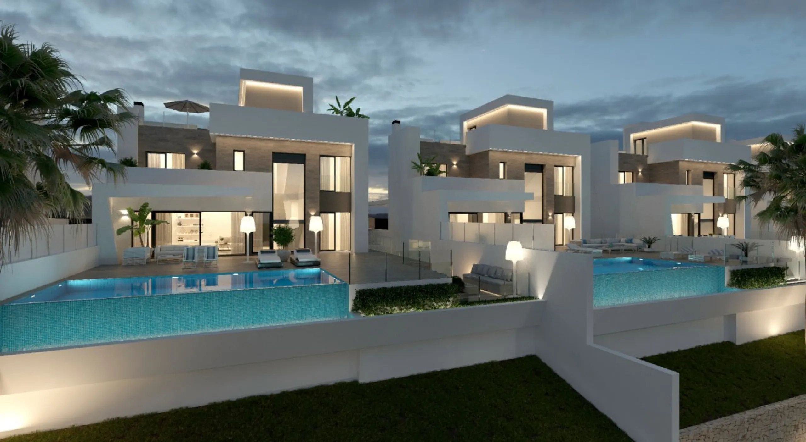 NEW BUILD VILLAS WITH PRIVATE POOL AND GUEST HOUSE