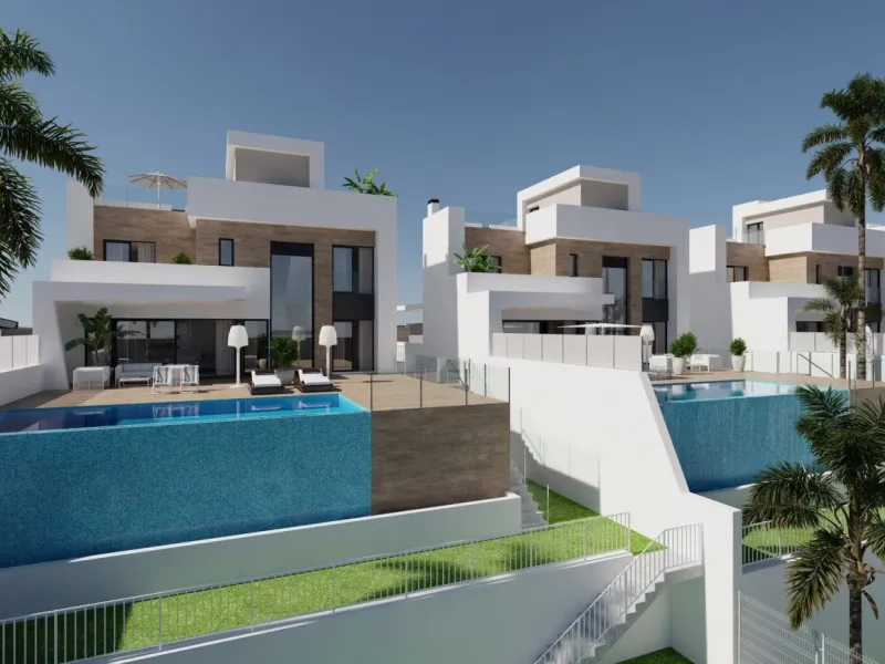 NEW BUILD VILLAS WITH PRIVATE POOL AND GUEST HOUSE