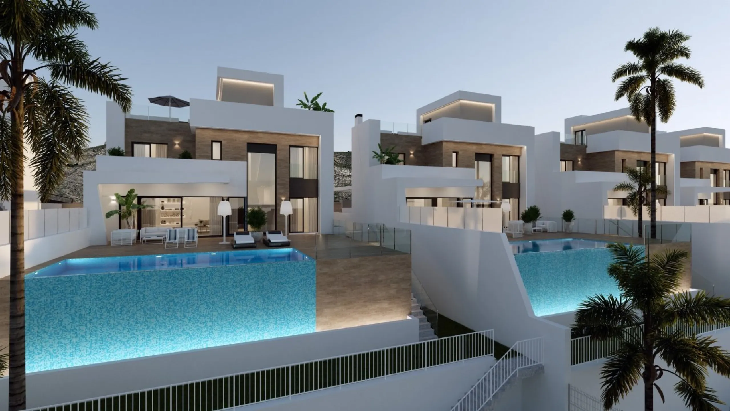 NEW BUILD VILLAS WITH PRIVATE POOL AND GUEST HOUSE