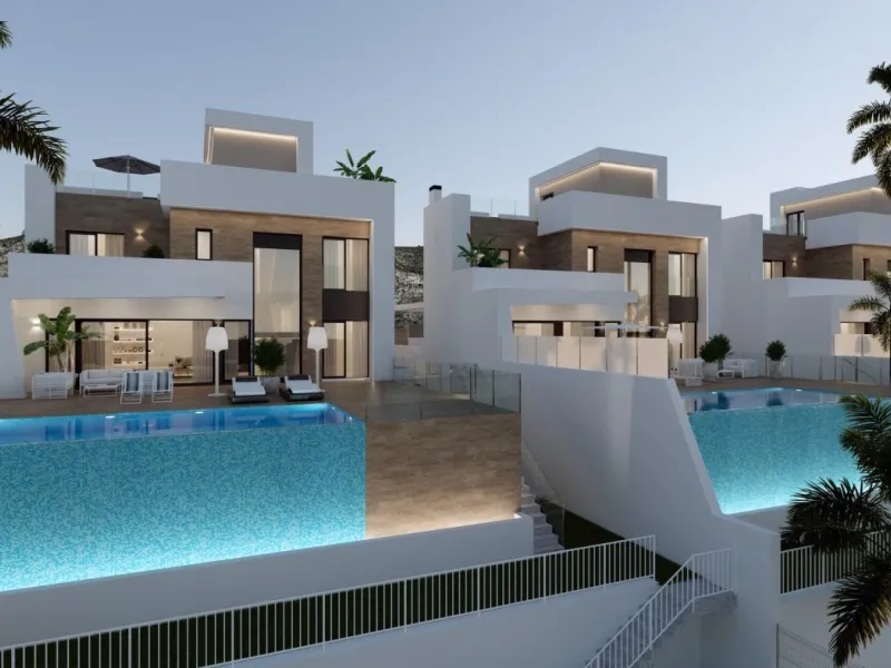NEW BUILD VILLAS WITH PRIVATE POOL AND GUEST HOUSE