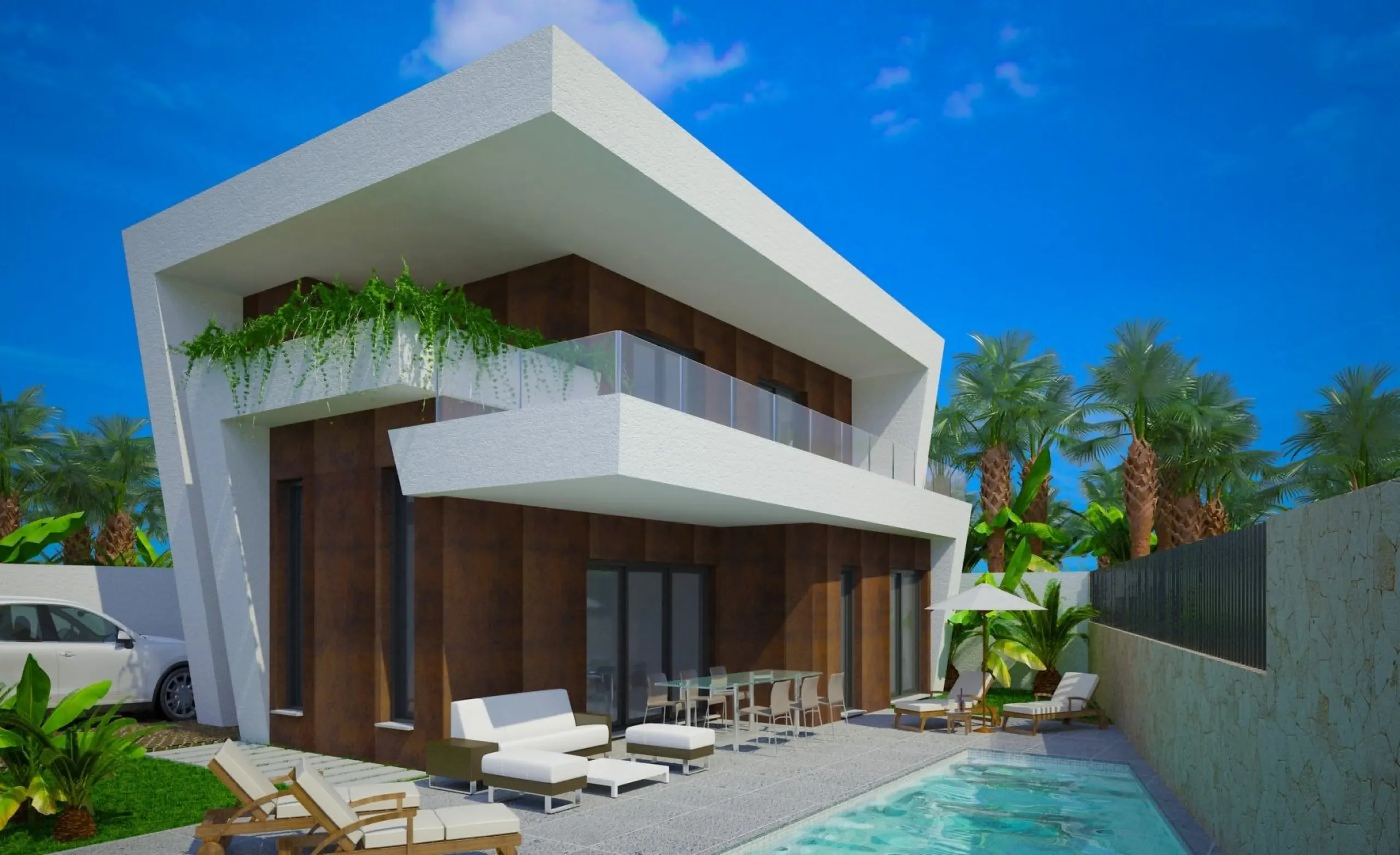 VILLAS MODERNAS DE OBRA NUEVA EN BENIJOFAR