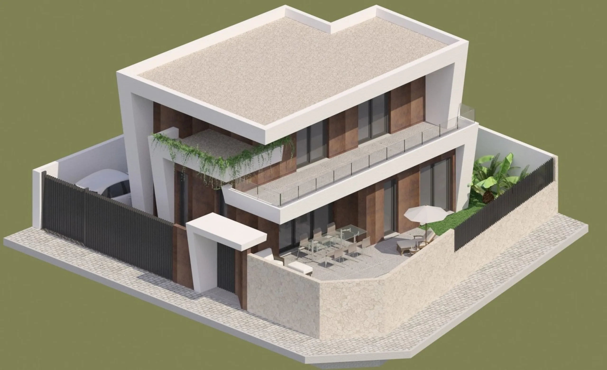 VILLAS MODERNAS DE OBRA NUEVA EN BENIJOFAR