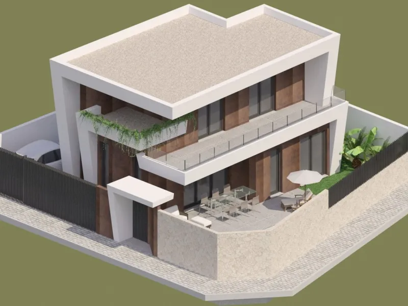 VILLAS MODERNAS DE OBRA NUEVA EN BENIJOFAR