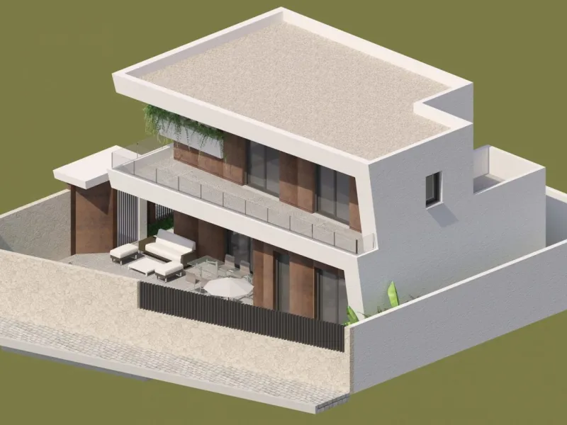 VILLAS MODERNAS DE OBRA NUEVA EN BENIJOFAR
