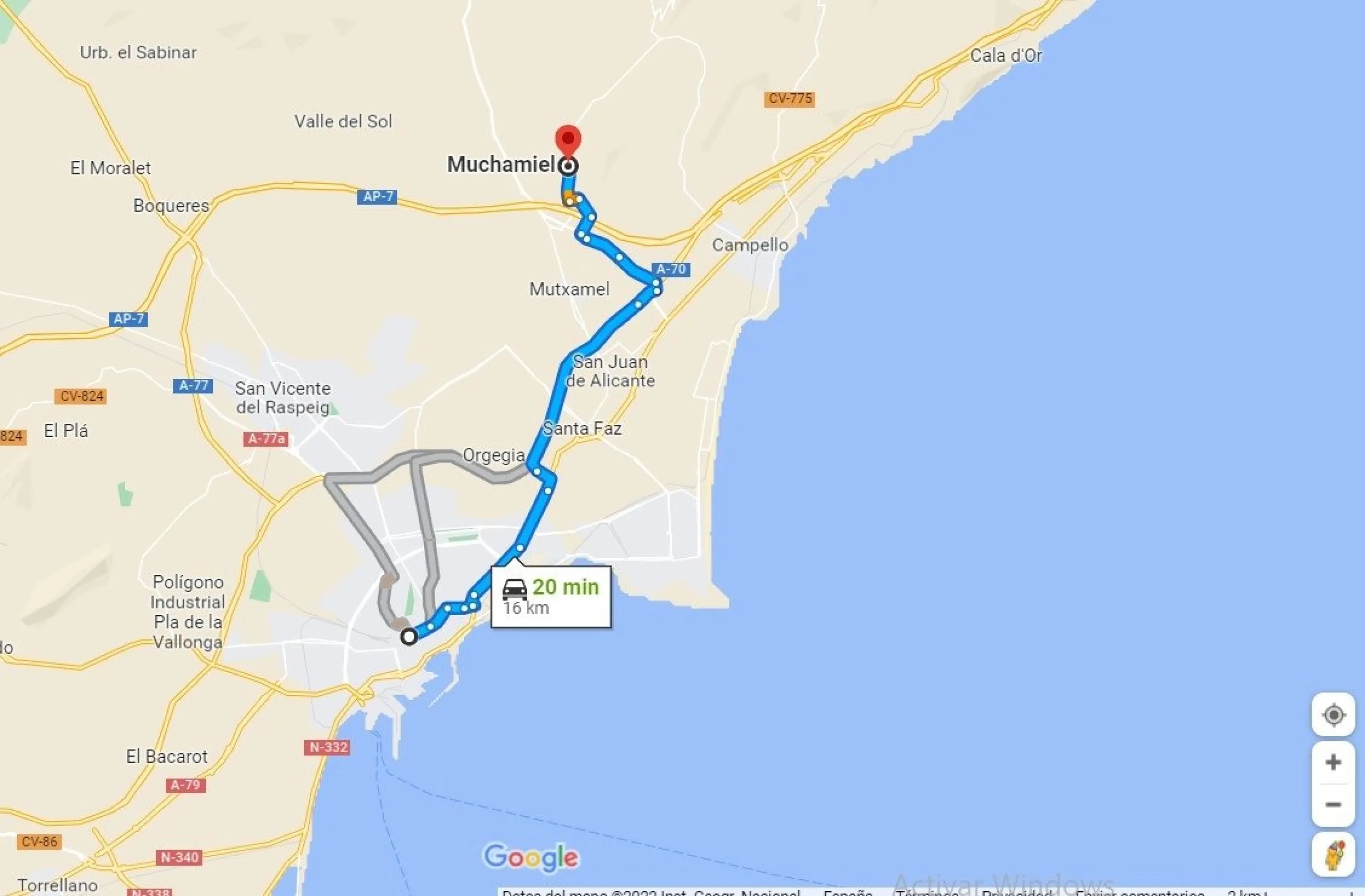 INDEPENDENT VILLA OF 500M2 - LAND OF 10,000M2 NEXT TO BONALBA - MUCHAMIEL