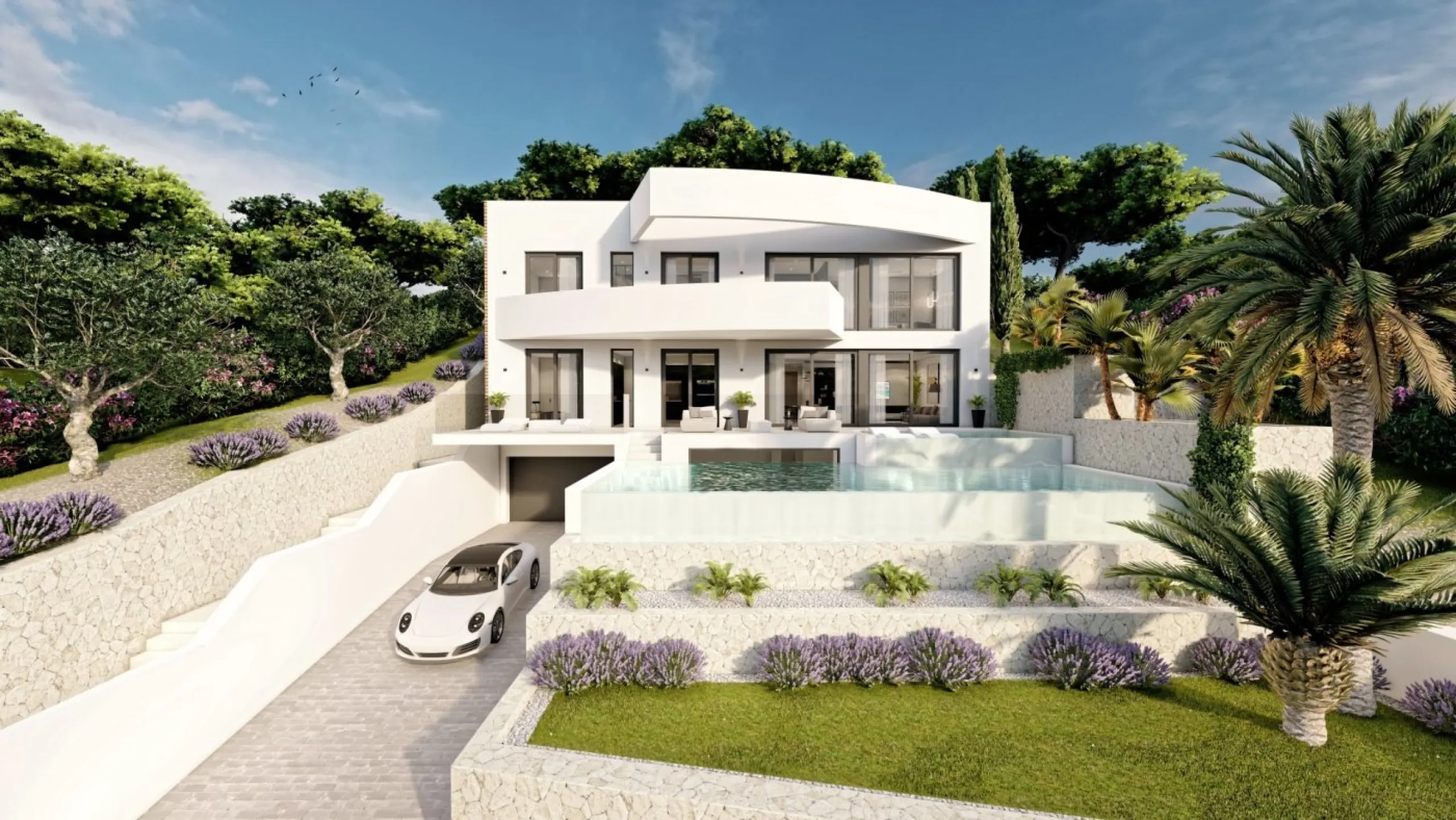 Villa de lujo a medida en Sierra de Altea