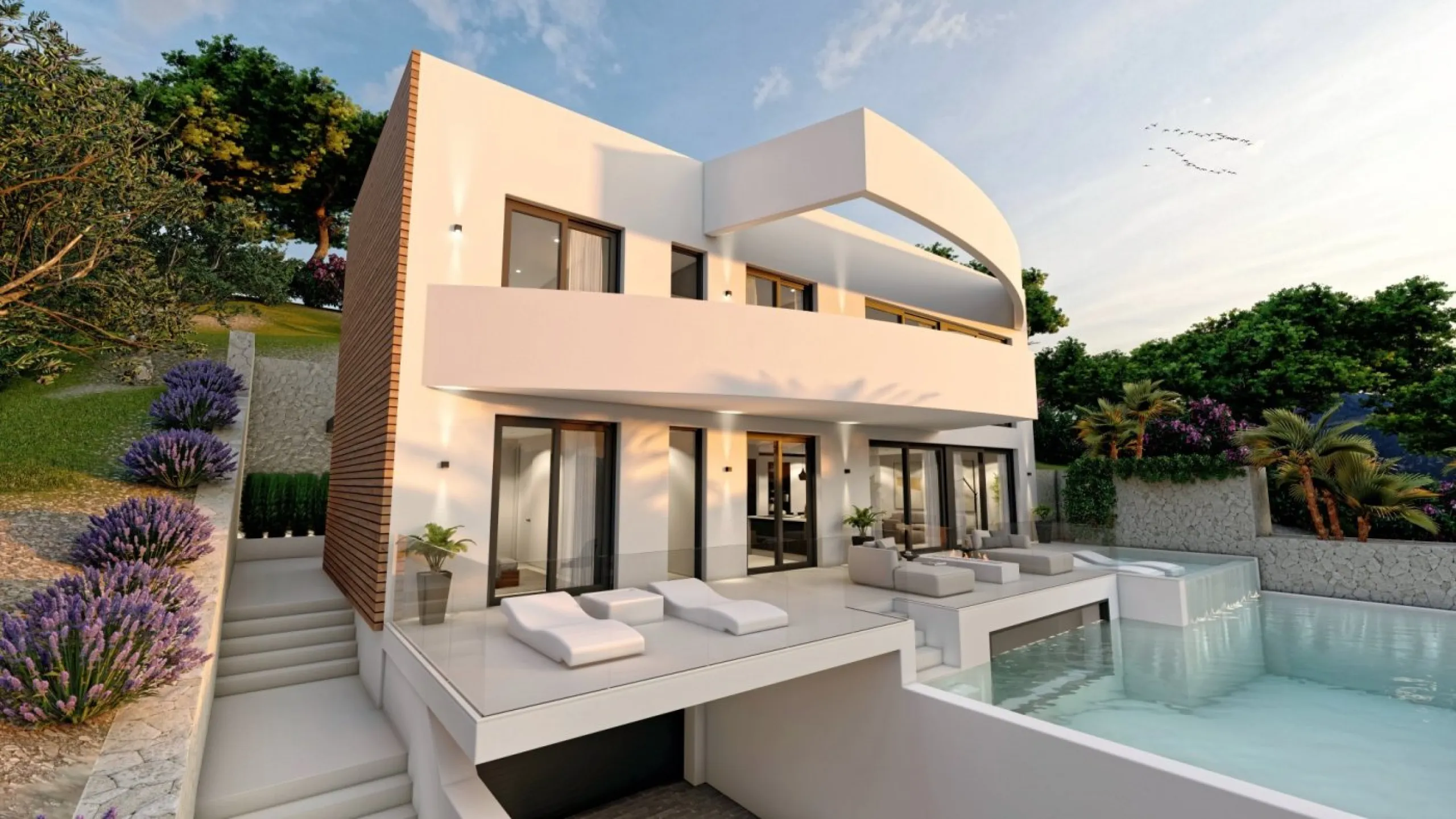 Villa de lujo a medida en Sierra de Altea