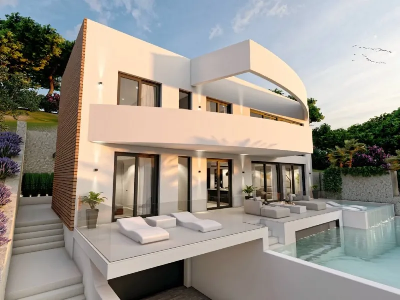 Villa de lujo a medida en Sierra de Altea